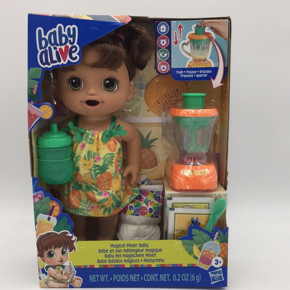 Baby Alive Tropical Magical Mixer Tropical Treat Interactive Baby Doll 1…